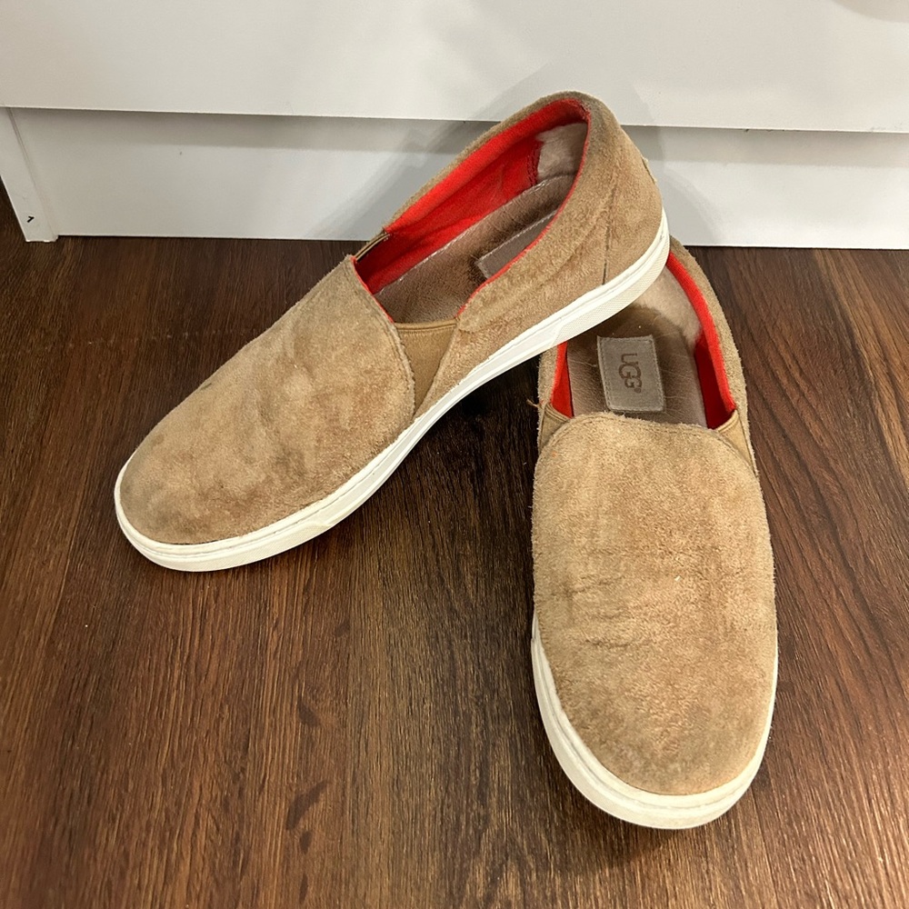 Ugg suede slip on